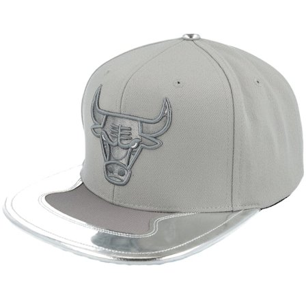 Mitchell & Ness - NBA Grau snapback Cap - Chicago Bulls Day 11 Grey Snapback @ Hatstore