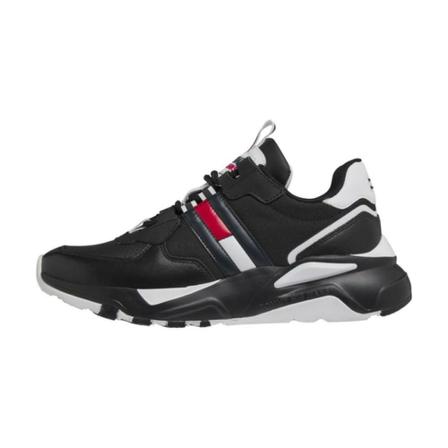 Tommy Jeans Wmns Chunky Tech Runner Sort, Dame, Størrelse: 36 EU