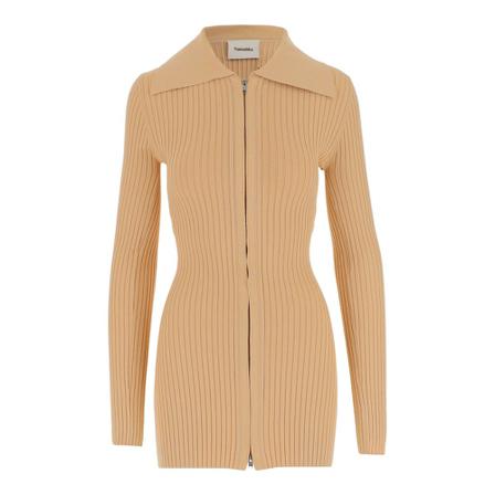 Nanushka Kjole made of viscose blend Wide collar inbo, Dame