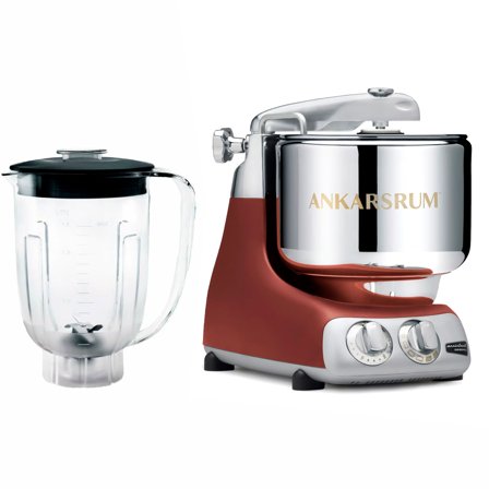 Ankarsrum Assistent Original AKM6230 Rustic Maroon + Blender | KitchenOne