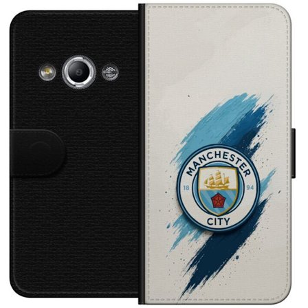 Yhteensopiva Lompakkokotelo Samsung Galaxy Xcover 3 Manchester City jalkapallo Jack Grealish sininen siveltimenvedot seuravaakuna