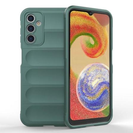 SKALO Samsung A14 4G/5G Rugged Bumpers TPU-Cover Green