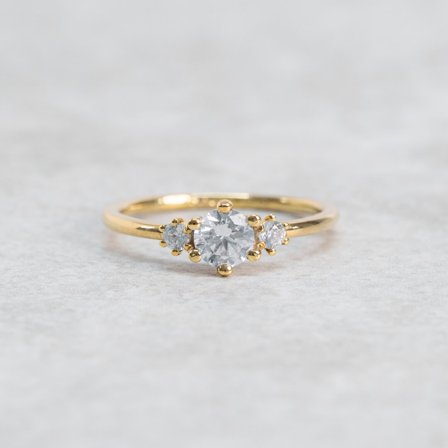 Förlovningsring Viol, 18K rödguld - Förlovning- och vigselringar