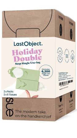 LastObject Lommetørklæder Grøn, Medicin & Pleje, Forkølelse & Næse, Lommetørklæder