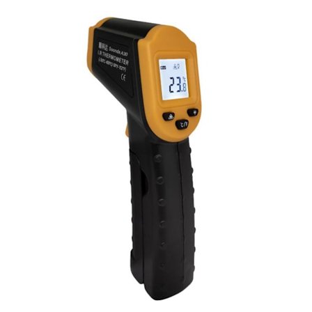 Infraröd Termometer Beröringsfri Temperatur Handhållen Digital LCD Industriell IR