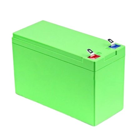 12V 7Ah batterioppbevaringsboks Batteriboks DIY batteripakkebeholdertilbehør