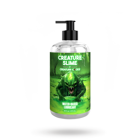 Creature Slime - Waterbased Lubricant 473 ml - Vuxen.se - Vattenbaserat glidmedel