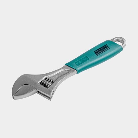 Skiftenøgle BR-M Adjustable Wrench, 200 mm, med gummibelagt håndtag