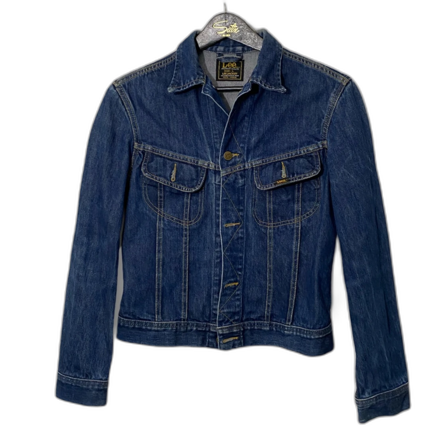 vintage lee denim-jacka (dam)