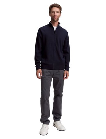 Tom Tailor Basic Knit Jacket - Navy - L