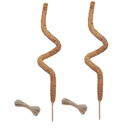 2 stk. 48 tommer mosstænger, bøjelige mosstænger til planter Monstera klatreplanter indendørs, havegitter