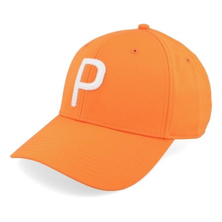 Puma - Oranje adjustable Cap - Heritage P Tech Cap Orange Adjustable @ Hatstore