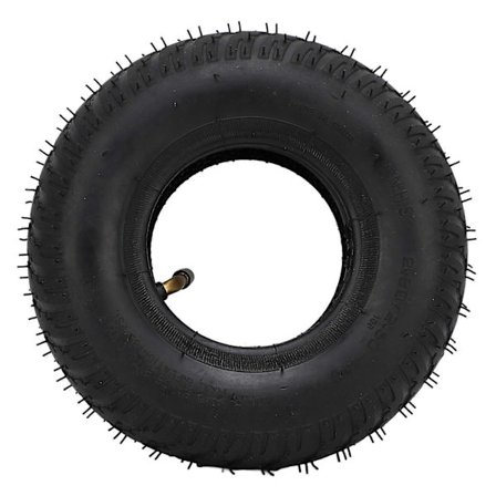 2.80/2.50?4 Däck och slang med TR87 böjd ventilstam Däck Innerslang Set för handtruckar, verktygsvagnar, skottkärror, kärror, skotrar