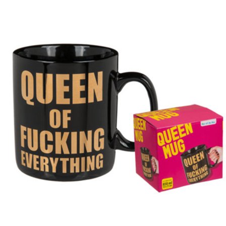 Out of the Blue Coffee Mug - Queen of Everything