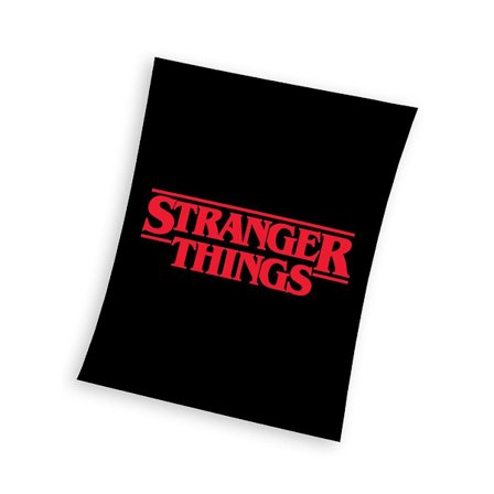 Stranger Things Logo Fleece Filt