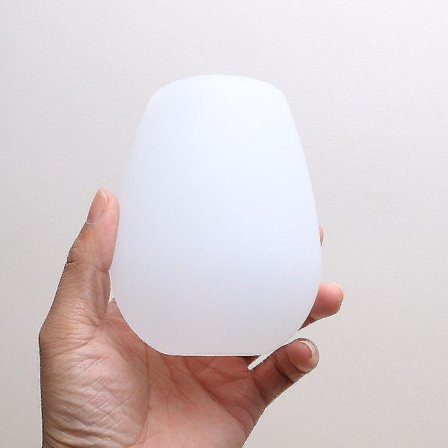 Bærbar Silikon Vinglas Ubrækkelig Foldbar Skårfast