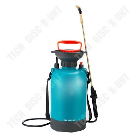Sprayflaska - TECH DISCOUNT - 5L - Justerbar - Transportrem - Biokompatibel