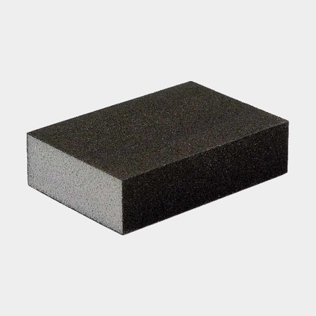 Esponja de lijado 3M, 96 x 66 x 25 mm, gruesa