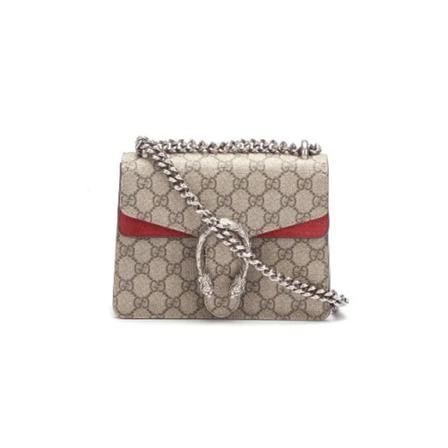 Gucci Vintage, Pre-owned Coated canvas crossbody-bags Bruin, Dames, Maat:ONE Size