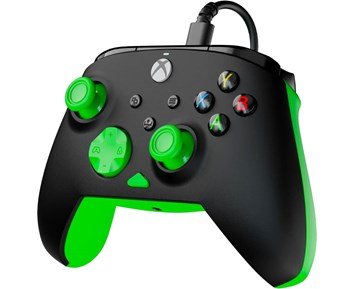 Turtle Beach-Rematch Core Wired Controller – Black/Green-Kvalitetskontroller for Xbox og Windows 10/11-Gaming-Xbox-tilbehør