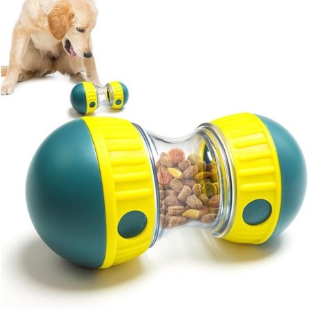 1-2 stk Interaktivt Hundelegetøj – Godbiddispenser & Slow Feeder til Store & Mellemstore Hunde