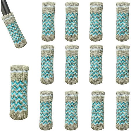 Stolbeinsbeskyttere, 12 stk Møbelputer Høy Elastisk Gulvgave