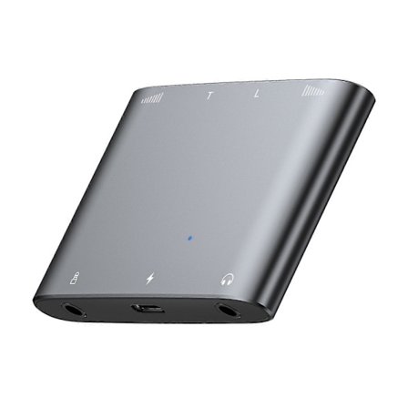 2 i 1 Stereo Dobbel Kanal Lydkort Live Konverter 2 I 1