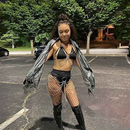 /#/Punk Body Waist Chain Belts Leather Belly Chains Rock Rave S/#/