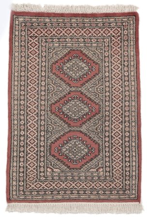 Tappeto Pakistan Bukara 2Ply 78X110 Marrone/Rosso Scuro (Lana, Pakistan)
