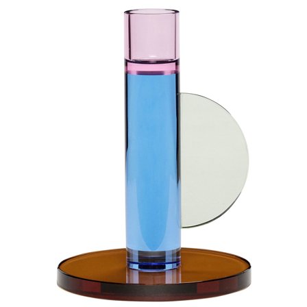 Hübsch Astro lysestage 14 cm, blå | KitchenOne