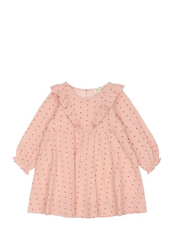 Ppdeva Dress Ls Pink Petit Piao