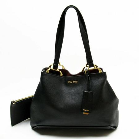 Miu Miu Pre-owned Handbags Sort, Dame Vintage Tasker, Størrelse: ONE Size