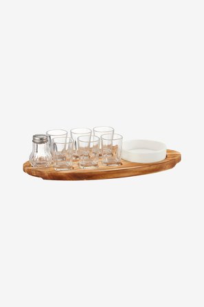 Dorre - Shotsbakke Shonta - Transparent - Bar- & drinkstilbehør - Fra Homeroom
