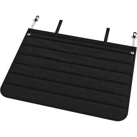 Bill Travel Buddy, Universal Beskyttelse av Bagasjerom og Bumper for Transport av Hunder, Anti-Riper med Forsterkningsplater – Svart