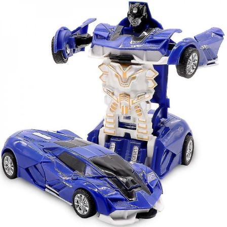 To-i-en Deformation Robot Kit 12-13cm Et-trins Deformation Legetøjsbil Model Børnelegetøj Fødselsdagsgave-d A