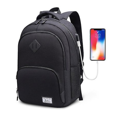 Backpack Men's Bag Fashion Leisure Travel Bag 15.6-inch Usb Computer Bag