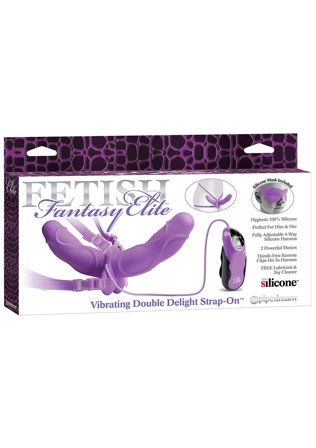 Fetish Fantasy ELITE 13" VIBR.DOUBLE DELIGHT DUBBEL DILDO