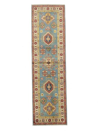 Kazak Fine Teppich Handgeknüpft 83X293 Läufer Afghanistan