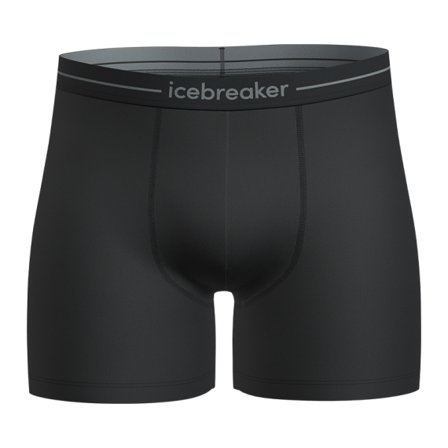 Icebreaker Mens Anatomica Boxers Black - M