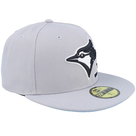 New Era - MLB Grijs fitted Cap - Toronto Blue Jays Daredevil 59FIFTY Grey/City Fitted @ Hatstore