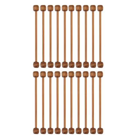 20 kpl Mini puuta seinävaate ripustus tankoja DIY käsityö kiillotettu Mini seinävaate sauva puutikkuja käsitöihin