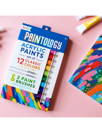 Ooly Acrylic Paint Set - Paintology - Classic - Multi/patterned - ONE SIZE