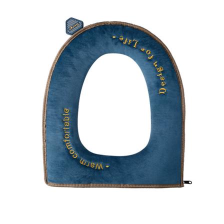 Dewenwils #2 Velvet Embroidery Home Toalettsete med fortykket glidelås