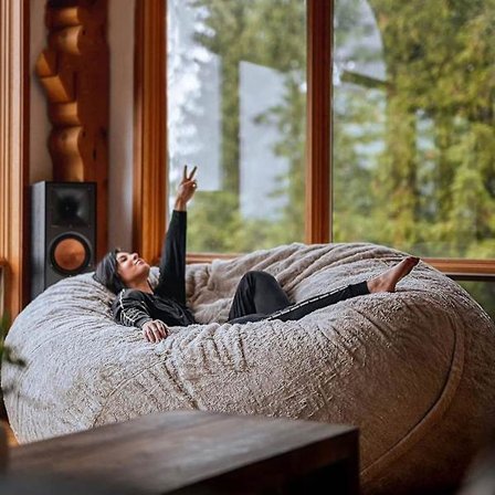 Lazy Sofa Bean Bag Bean Bag Cover Stol Kudde