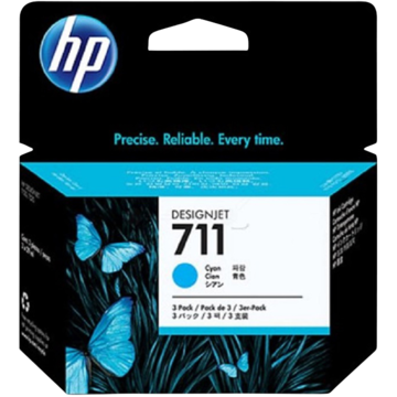Inkjet Hp Dj 711 3-P Cyan*