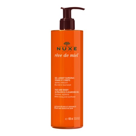 Nuxe Gel Doccia Viso E Corpo Al Miele 400ml - Gel detergente viso