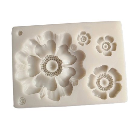 Silikonformar Pionform Godis Lera Choklad Bakform för DIY Bakfest