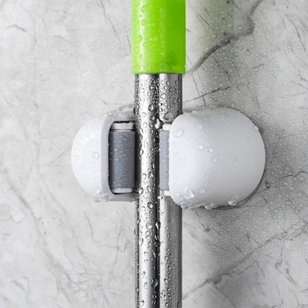 Mop-pidike, 3 kappaletta Luutapidike Seinäkiinnitys Itsekiinnittyvä Reikä-