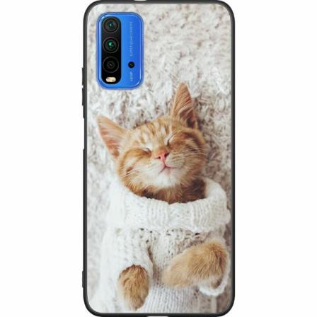 Xiaomi Redmi 9t Svart Skal Kitty Sweater