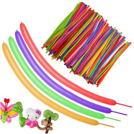 100 stk lange magiske ballonger lateksballonger bryllupsromdekor